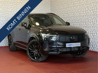 Volvo XC90 2.0 T8 456 PK PHEV AWD 7P BLACK EDITION PLUS LUCHTVERING SCHUIFDAK STOEL/STUUR.VERW ELEK.TREKHAAK HARMAN KARDON PANORAMA STANDKACHEL HEADUP ✅ Top Auto's Wijchen ,  Altijd een Ruim aanbod van Diverse Volvo's i  BUSINESS / CORE / BRIGHT / DARK / ULTRA DARK / PLUS DARK / BLACK EDITION  / ESSENTIAL / T6 / T8 ✅ 