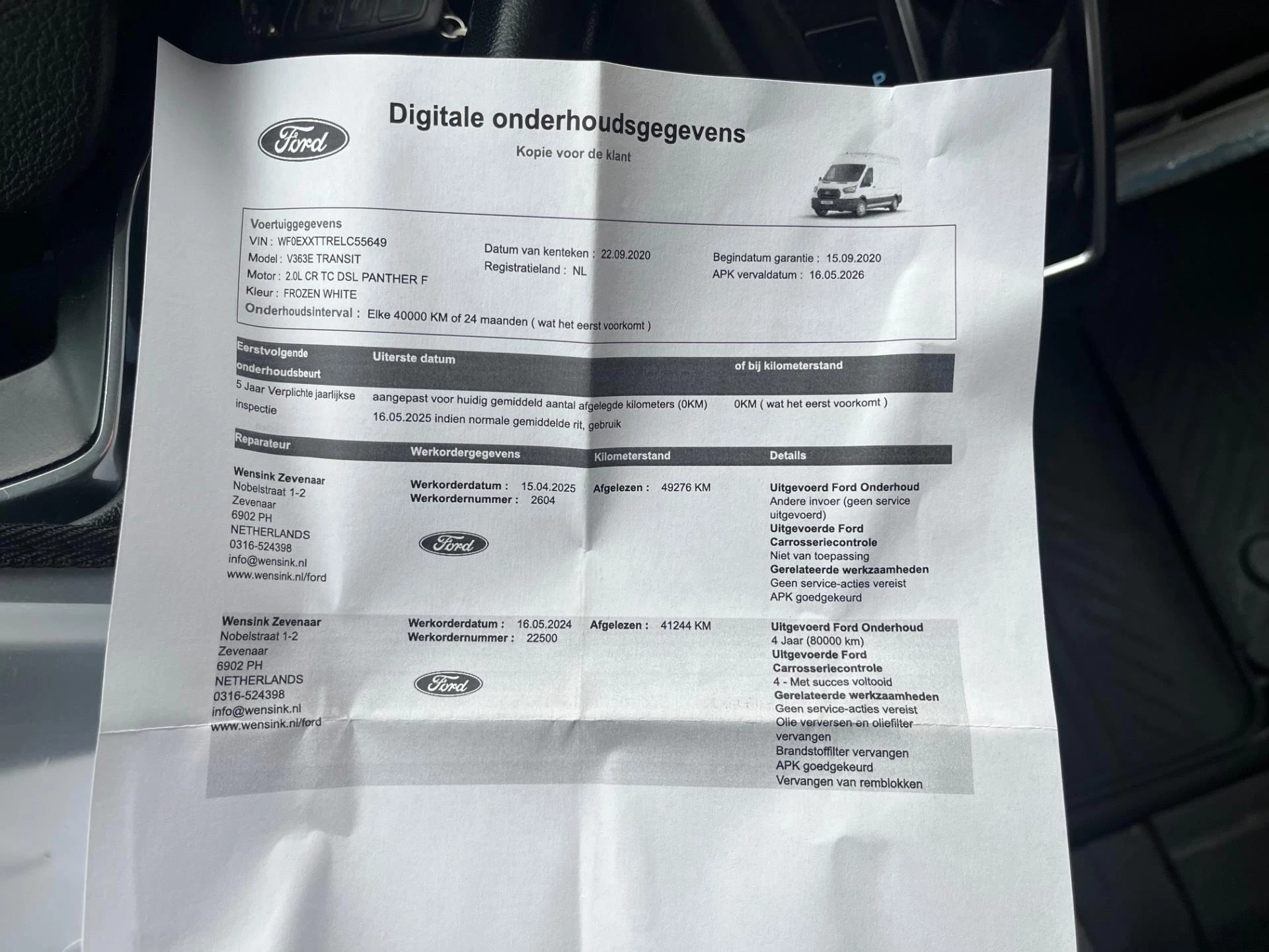 Hoofdafbeelding Ford Transit