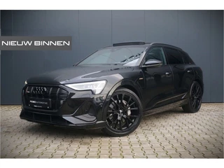 Audi e-tron e-tron 50 quattro Launch edition Black 71 kWh S-Line | Panoramadak | Stoelverwarming | Adaptive Cruise Control | Memory Seat | Parkeersensoren | Keyless | Apple Carplay