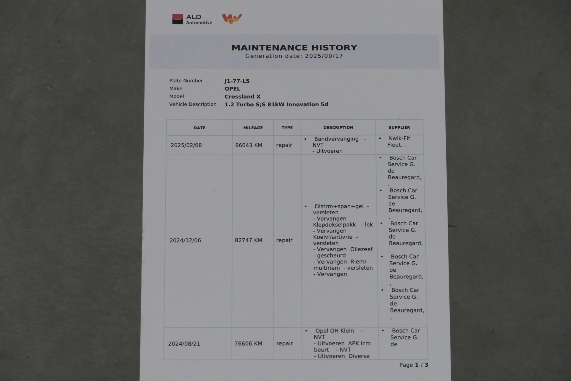 Hoofdafbeelding Opel Crossland X
