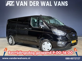 Ford Transit Custom 2.0 TDCI 131pk L2H1 Euro6 Airco | Camera | Leder | Navigatie | LED | Cruisecontrol Verwarmde Voorruit, Parkeersensoren, Bijrijdersbank, 2800kg trekvermogen