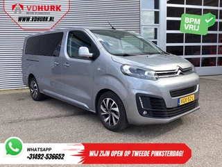 Citroën Jumpy 2.0 HDI 180 pk Aut. DC Dubbel Cabine Xenon/ Adapt.Cruise/ Standkachel/ 2x Schuifdeur/ Carplay/ Keyless/ Climate/ Camera/ Navi/ 17”LMV/ PDC/ Trekhaak