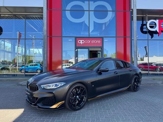 Hoofdafbeelding BMW 8 Serie BMW 8-serie Gran Coupé M850i xDrive High Executive Golden Thunder Edition Vol | Panorama | Bower & Wilkins |3D Camera | Softclose