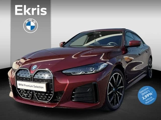 BMW i4 Gran Coupe eDrive35 | M-Sportpakket | Head Up | Schuifdak | Trekhaak | Stoelverwarming | Harman/kardon sound | 19 inch
