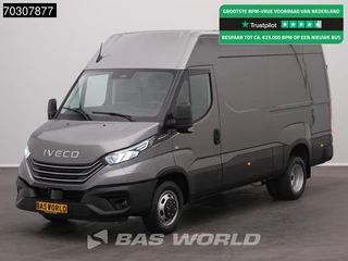 Iveco Daily 35C21 3.0L Automaat L2H2 Dubbellucht 210PK ACC LED Airco Camera Parkeersensoren CarPlay Stoelverwarming 3,5t Trekgewicht Euro6 L2 Airco