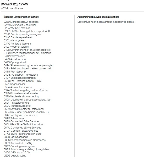 Hoofdafbeelding BMW i3