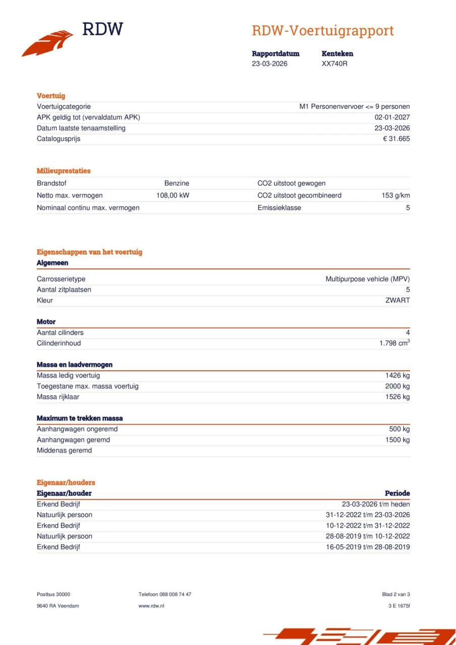 Hoofdafbeelding Toyota Avensis
