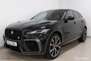 Hoofdafbeelding Jaguar F-PACE Jaguar F-Pace 5.0 P550 V8 SVR, Meridioan, Pano, HUD, 360