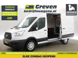 Ford Transit 350 2.0 TDCI L2H2 170PK 2800KG Trekgew. Airco Cruise 2xSchuifdeur PDC Elektrpakket Trekhaak