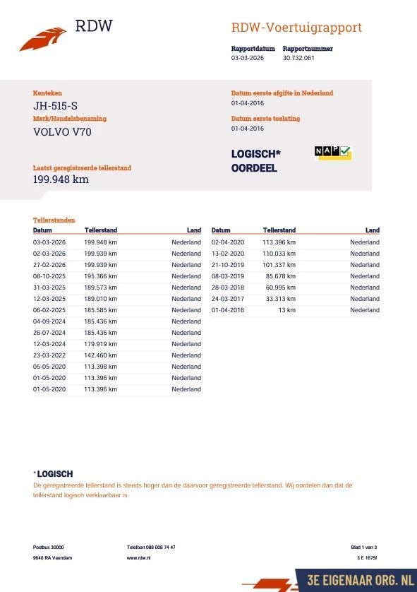 Hoofdafbeelding Volvo V70