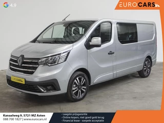 Renault Trafic 2.0 Blue dCi 150PK L2H1 Dubbele Cabine Automaat Airco Cruise Control Trekhaak Navigatie Camera