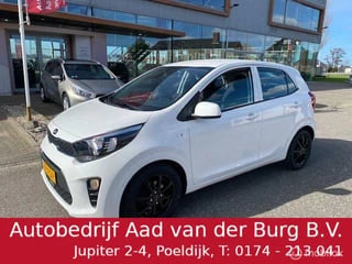 Kia Picanto 1.0  67pk Sport Velgen zwart hoogglans + nieuwe banden , Airco , Cruise controle , Bluetooth - Spotify - Google map afspeelbaar ,   Elctr. ramen , deurvergrendeling met afstandbediening, tot 7 jaar fab garantie