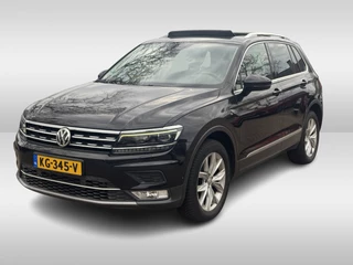 Volkswagen Tiguan 2.0 TDI 4Motion Highline / Panoramadak / Camera / Head-up / Leder / 18'' / CarPlay / Elektr. achterklep / Stoelmassage / Stoelverwarming / DAB / Dodehoek / ACC
