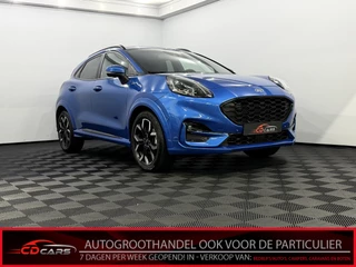 Ford Puma 1.0 EcoBoost Hybrid ST-Line X Half leder, Camera, Navi, Keyless start, Cruise control, Virtual desk, A start stop, Lichtmetalen velgen