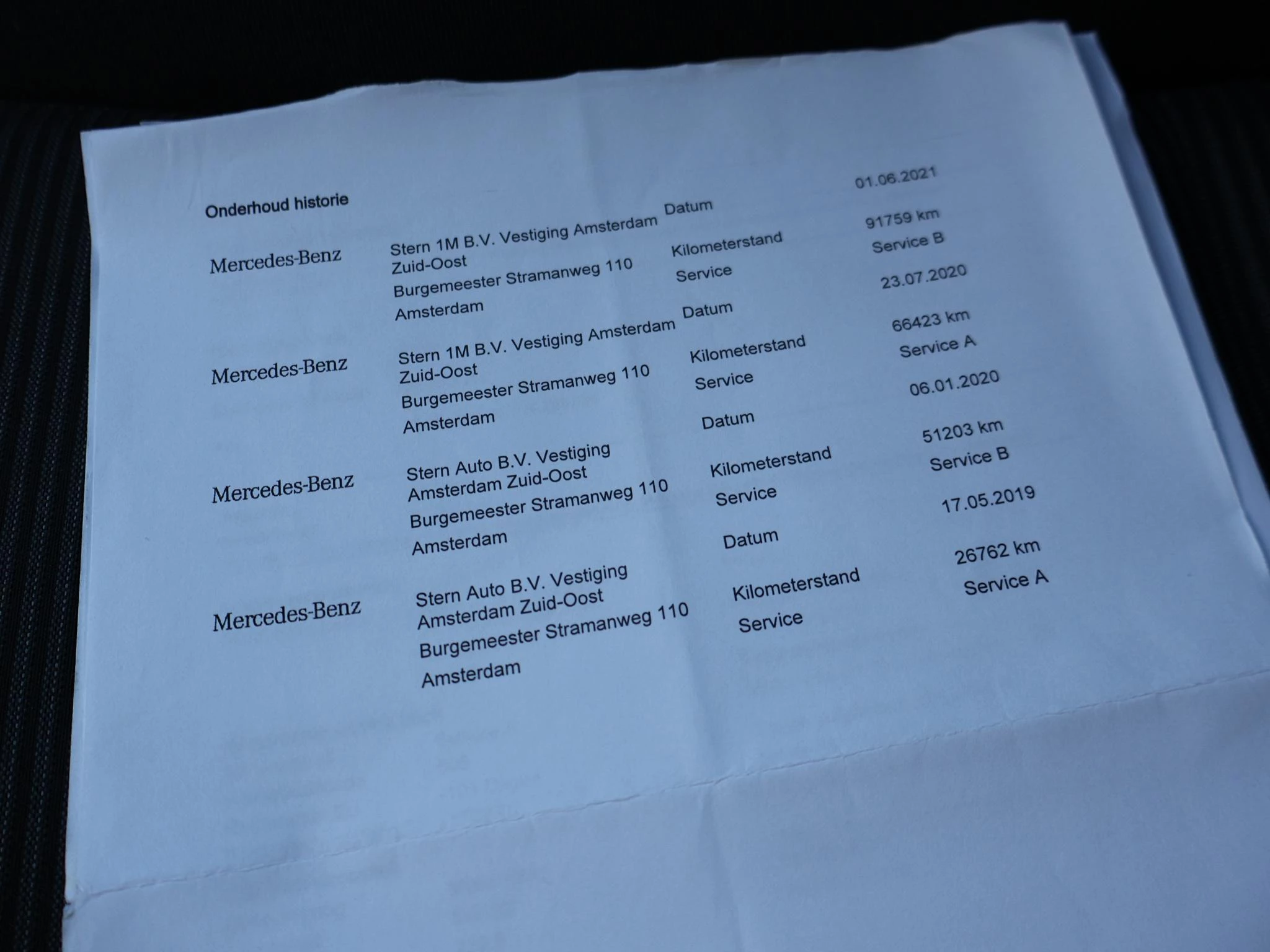 Hoofdafbeelding Mercedes-Benz B-Klasse