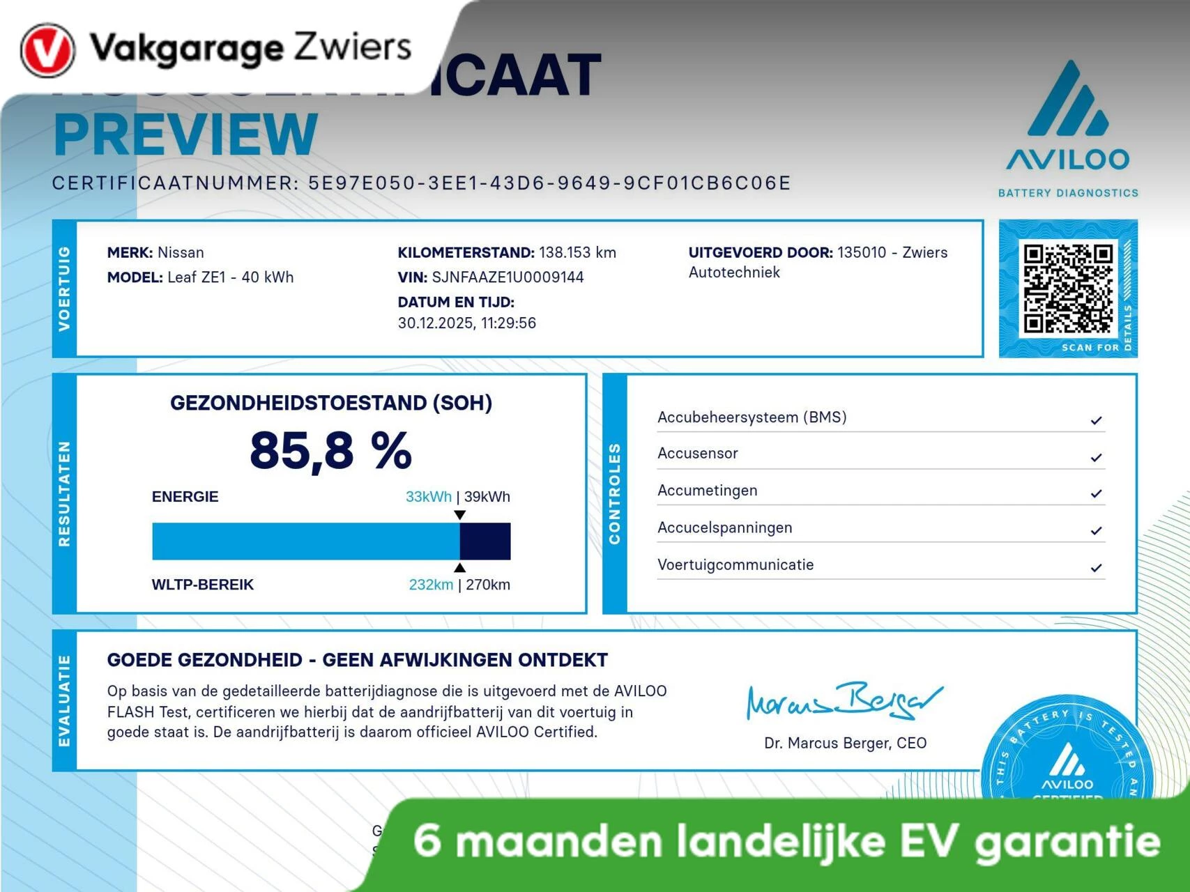 Hoofdafbeelding Nissan Leaf