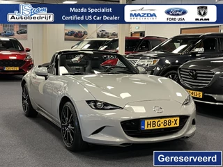 Mazda MX-5 ND Roadster 2.0 SkyActiv-G 184 Exclusive-Line Bose Leder Camera PDC Apple CarPlay