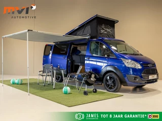 Ford TRANSIT CUSTOM / 131pk / Amigo / Half leder / Trekhaak / Zonnepaneel