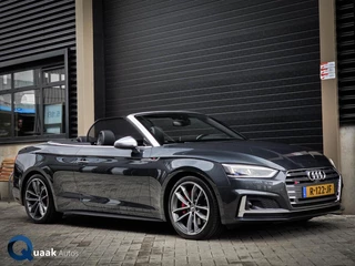 Audi S5 Cabrio 3.0 TFSI Quattro | MASSAGE | RS-ZETELS | B&O | TREKHAAK | VIRTUAL | CARPLAY