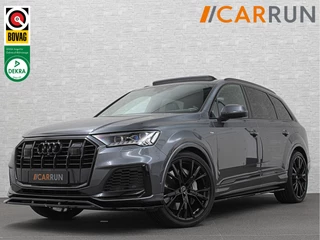 Audi Q7 55 TFSI e 381PK S-Line | RS-Stoelen | 360 Camera | ACC | Panorama | Laser-LED | Soft-Close | Luchtvering | Ambiente Led | Stuur verwarming | Memory | Zonneschermen | Black optic | Bovag garantie.