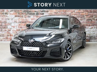 BMW 4 Serie Gran Coupé 420i High Executive M Sport Pakket Automaat / Live Cockpit Professional / Schuif-/kanteldak / Leder / DAB / Stoelverwarming / 19 Inch / Shadow Line / Active Cruise Control / LED / M Sportremsysteem / Achteruitrijcamera / Extra Getint Glas