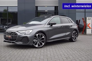 Audi A3 Sportback 35 TFSI S-Tronic S-Line facelift/ Leer ruitmotief/ Panodak/ 19Inch LM/Camera