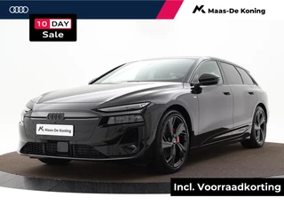 Audi A6 e-tron S edition e-tron 270kW/367pk 100kWh Avant Elektris · Panorama glasdak · Privacy glas · 21"LM Velgen · Remzadels rood