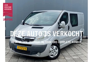Opel Vivaro BWJ 2014 | 2.0 CDTI 115PK L2H1 DC NWE APK | TREKHAAK | NAVI | CRUISE | AIRCO | DC |
