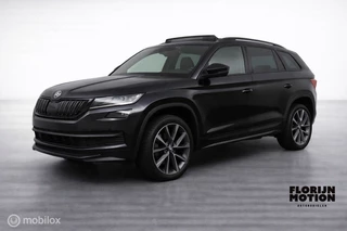 Skoda Kodiaq 1.5 TSI Sportline Business | Digidash | ambiant | pano | led | canton audio | trekhaak | stoel en stuurwiel verw. | memorystoelen
