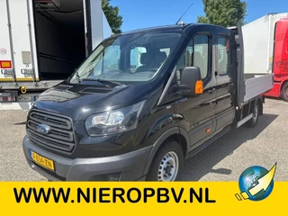 Ford Transit 2.0TDCI Dubbelcabine Openlaadbak Airco Cruisecontrol Trekhaak 50000KM EURO 6