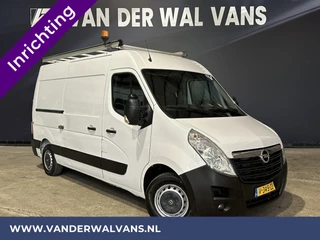 Opel Movano 2.3 CDTI 146pk L2H2 inrichting met omvormer Euro6 Airco | Navigatie | Cruisecontrol | 2500kg Trekhaak Imperiaal, trap, parkeersensoren, bijrijdersbank