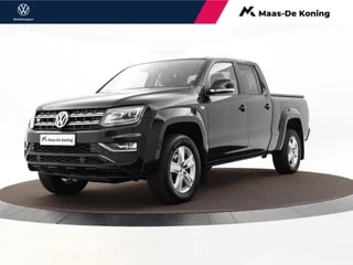 Hoofdafbeelding Volkswagen Amarok Volkswagen Amarok 3.0 Tdi 204pk DSG 4Motion Double Cab Dark Label | Climatronic | P-Sensoren | Camera | Trekhaak | Cruise Control | 18'' Inch |