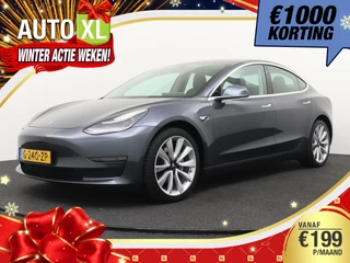 Tesla Model 3 Long Range AWD 75 kWh Autopilot Stoelverw V+A Pano 19'LMV 1k