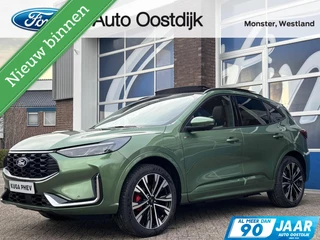 Ford Kuga 2.5 PHEV ST-Line X 243PK €11.000,- Voorraadvoordeel! Elek. Trekhaak Panodak 20" Velgen 2100KG Trekgewicht AGR Stoelen Adaptieve Cruise Winterpack Blind-Spot B&O *Full Options*
