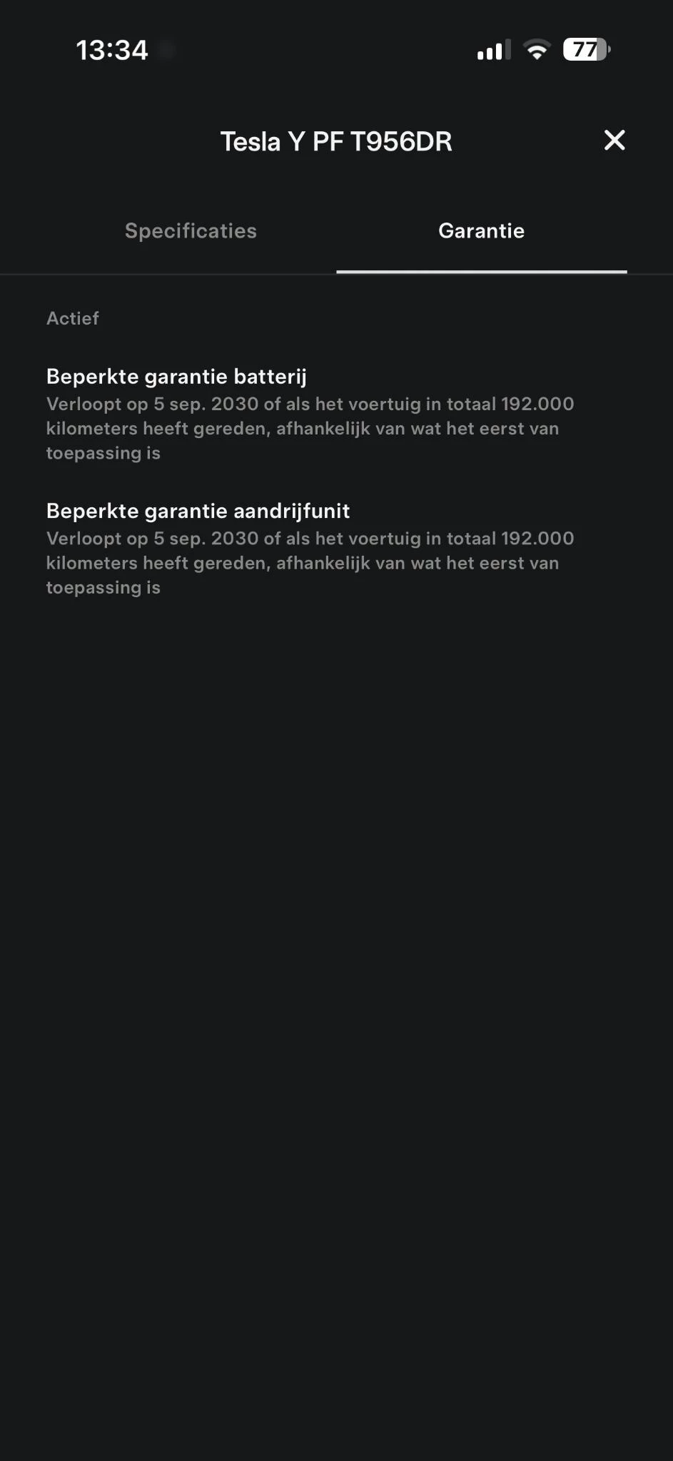 Hoofdafbeelding Tesla Model Y