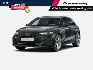 Audi A3 Sportback 35 TFSI S edition 150 PK · Assis.pak Driving+Parking plus · Comfortpakket plus · Optiekpakket zwart plus