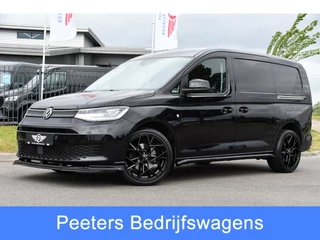 Volkswagen Caddy Cargo Maxi 2.0 TDI Black Edition Cruise, Camera, Carplay, Stoelverwarming, 122PK, LED, Sensoren, Trekhaak, Standkachel, Uniek!