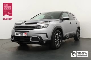 Hoofdafbeelding Citroën C5 Aircross Citroën C5 Aircross BWJ 2020 1.2 PureTech 131 PK Feel APPLE & ANDROID / ADAPTIVE CRUISE / NAVI / CLIMA / LMV / 360 CAMERA / PDC V+A  LICHT & REGEN SENSOR