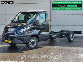 Iveco Daily 35S21 BPM VRIJ! Chassis cabine Automaat BPM VRIJ! 410WB ACC LED Parkeersensoren Euro6 Fahrgestell Chassis Airco