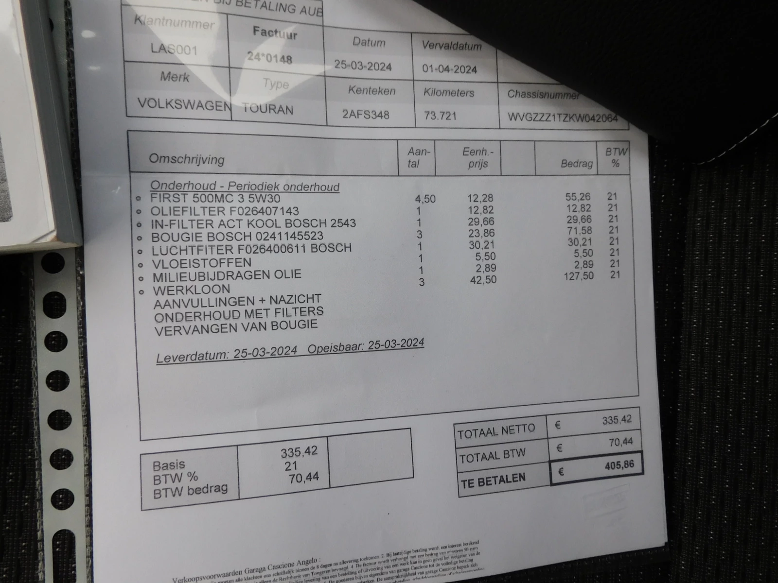 Hoofdafbeelding Volkswagen Touran
