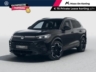 Volkswagen Tiguan R-Line Edition 1.5 eHybrid 204 PK 6 versn. DSG · Black Style Pakket · Panoramaschuif-kanteldak · Trekhaak inklapbaar, met elektrische ontgrendeling, incl. aanhangermanoeuvreerhulp Trailer Assist ·