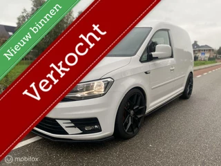 ✅Vw Caddy 2018  2.0 TDI 185PK! R-LINE 19"velgen ✅|Leder|Airco|LMV1 schroef set