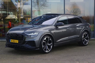Hoofdafbeelding Audi Q8 Audi Q8 55 TFSI 340 PK Quattro Pro Line Plus, ABT, Panoramadak, B&O, Elekt. Trekhaak, Luchtvering, Memory