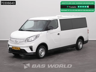 Maxus eDeliver 3 Elektrisch Personenvervoer 50kWh 269km WLTP D'Hollandia Lift 7-Persoons L2H1 Airco Cruise Camera Parkeersensoren L2 Passenger Transport TV Taxi Airco Cruise control