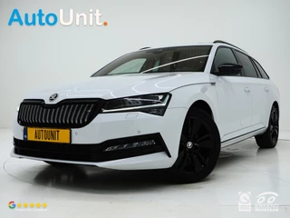 Škoda Superb Combi 1.4 TSI iV Sportline 218PK | Panoramadak | Trekhaak | Sportstoelen | Camera | Keyless | Carplay