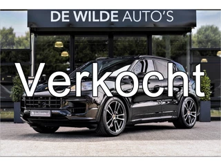 Porsche Cayenne 3.0 E-Hybrid SportDesign 470pk Burmester Pano 18-weg ACC 360-camera
