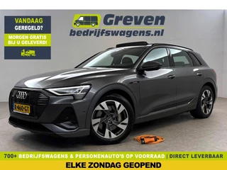 Hoofdafbeelding Audi e-tron Audi e-tron 55 Quattro S-line 408PK 95 kWh | SOH 86% | Pano | Memory | Sfeer | 360° | Trekh. | Virtual | Carplay | NAP