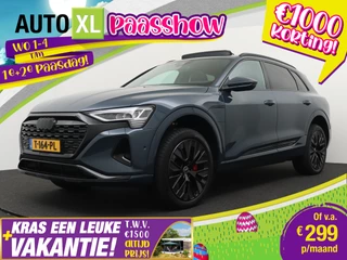 Audi Q8 e-tron Quattro Advanced 95 kWh (97%SOH) S-Line/Sportstoele Pano-dak B&O 