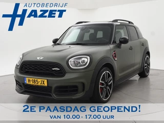 Mini Mini Countryman JCW 2.0 JOHN COOPER WORKS 231 PK ALL4 AUT. MAT GROEN + PANORAMA | CAMERA | HEAD-UP | HK | LEDER | STOELVERW.