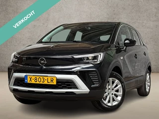 Opel Crossland 1.2 Turbo Elegance Automaat (APPLE CARPLAY, LEDER, CLIMATE, STUUR/STOELVERWARMING, SPORTSTOELEN, GETINT GLAS, LED KOPLAMPEN, NIEUWSTAAT)